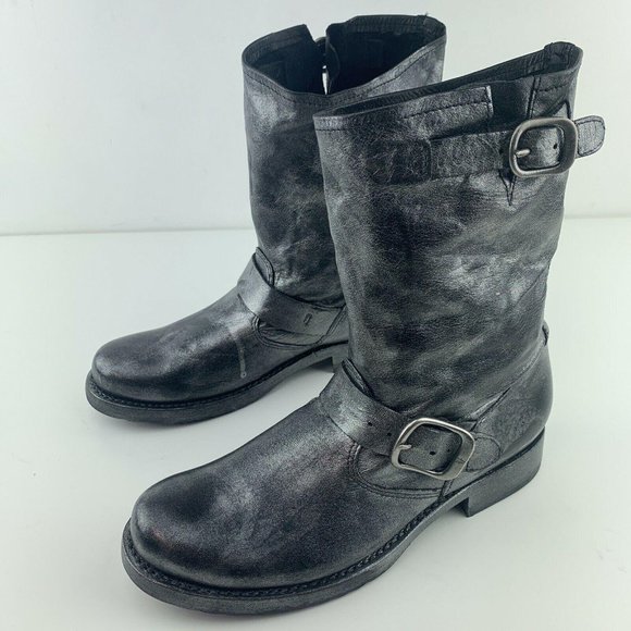 Womens Frye Boots Size 6 Veronica Short Mid Calf - Picture 2 of 12